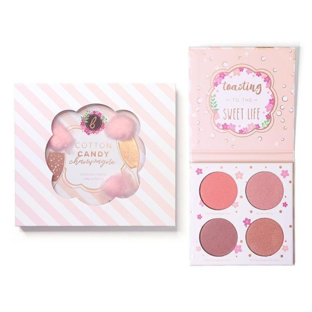 Beauty Bakerie Cotton Candy Champagne Blushlighter Palette